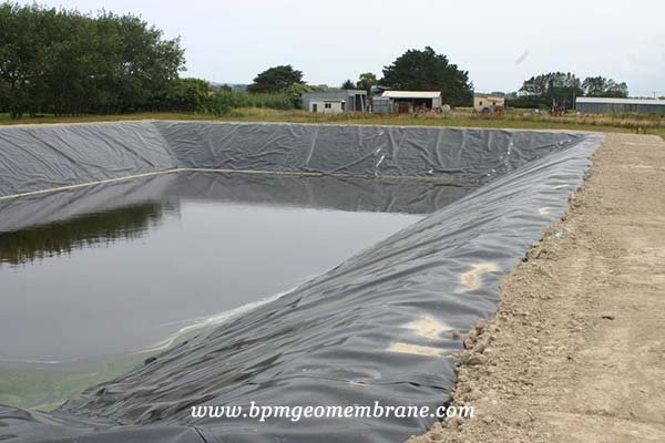 large plastic pond