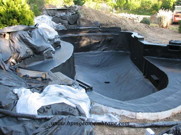 smooth hdpe geomembrane in France