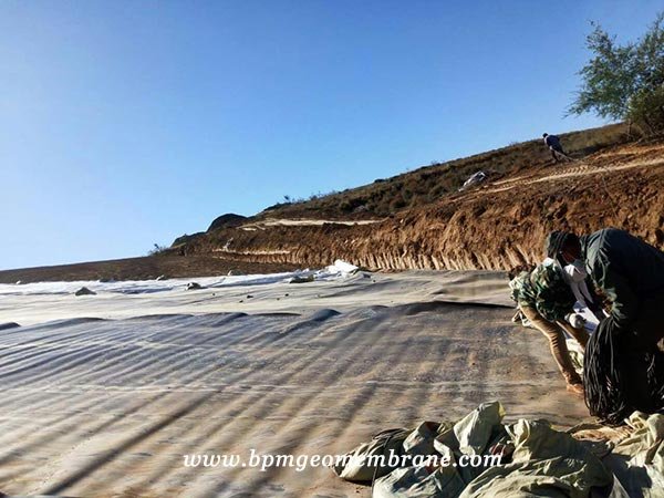 HDPE Geomembrane Mining Project in Mongolia HDPE Geomembrane Mining Project in Mongolia