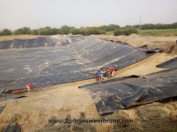 Agriculture Reservoir Liner project in Mongolia