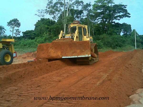 Impermeable Liner for Road Building Project in Ethiopia