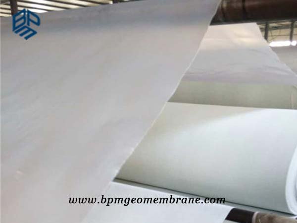 Composite Geomembrane for artificial lake in Weinan