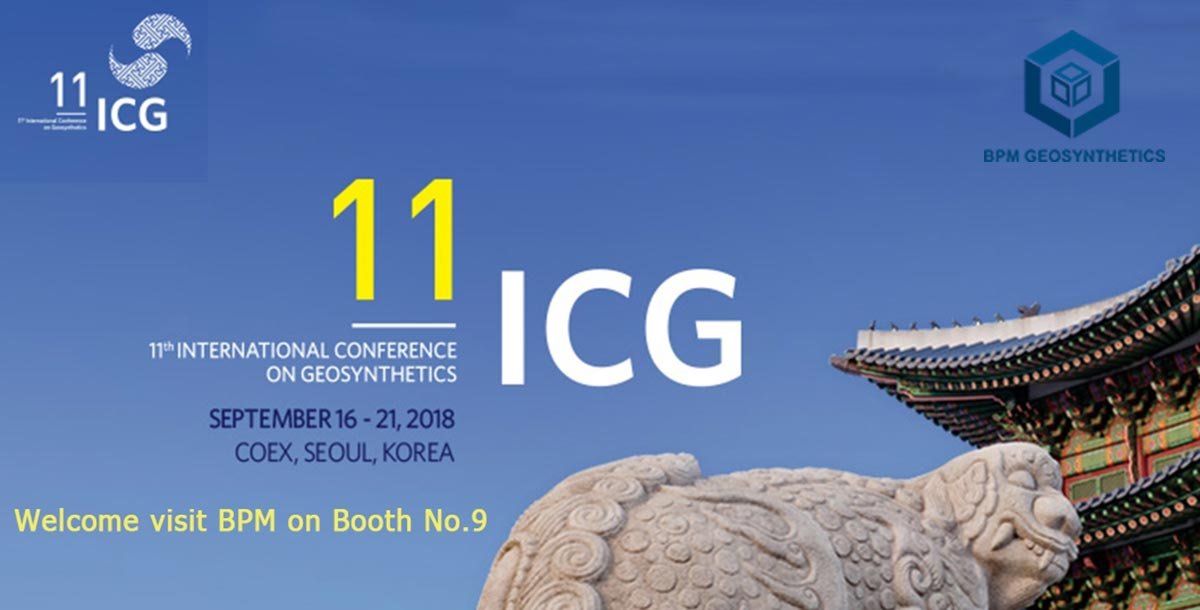 BPM Geosynthetics showing on the ICG Korea
