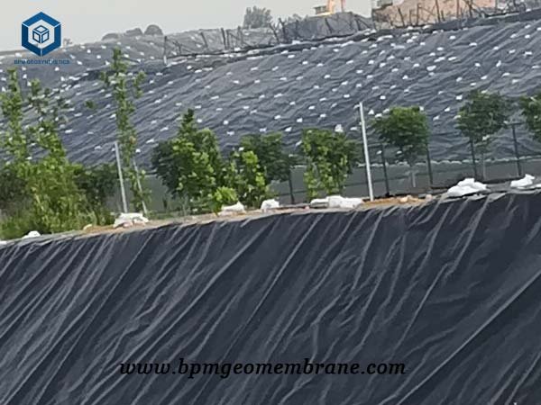 PVC Geomembrane Liner for Waste Containment in Wuhan