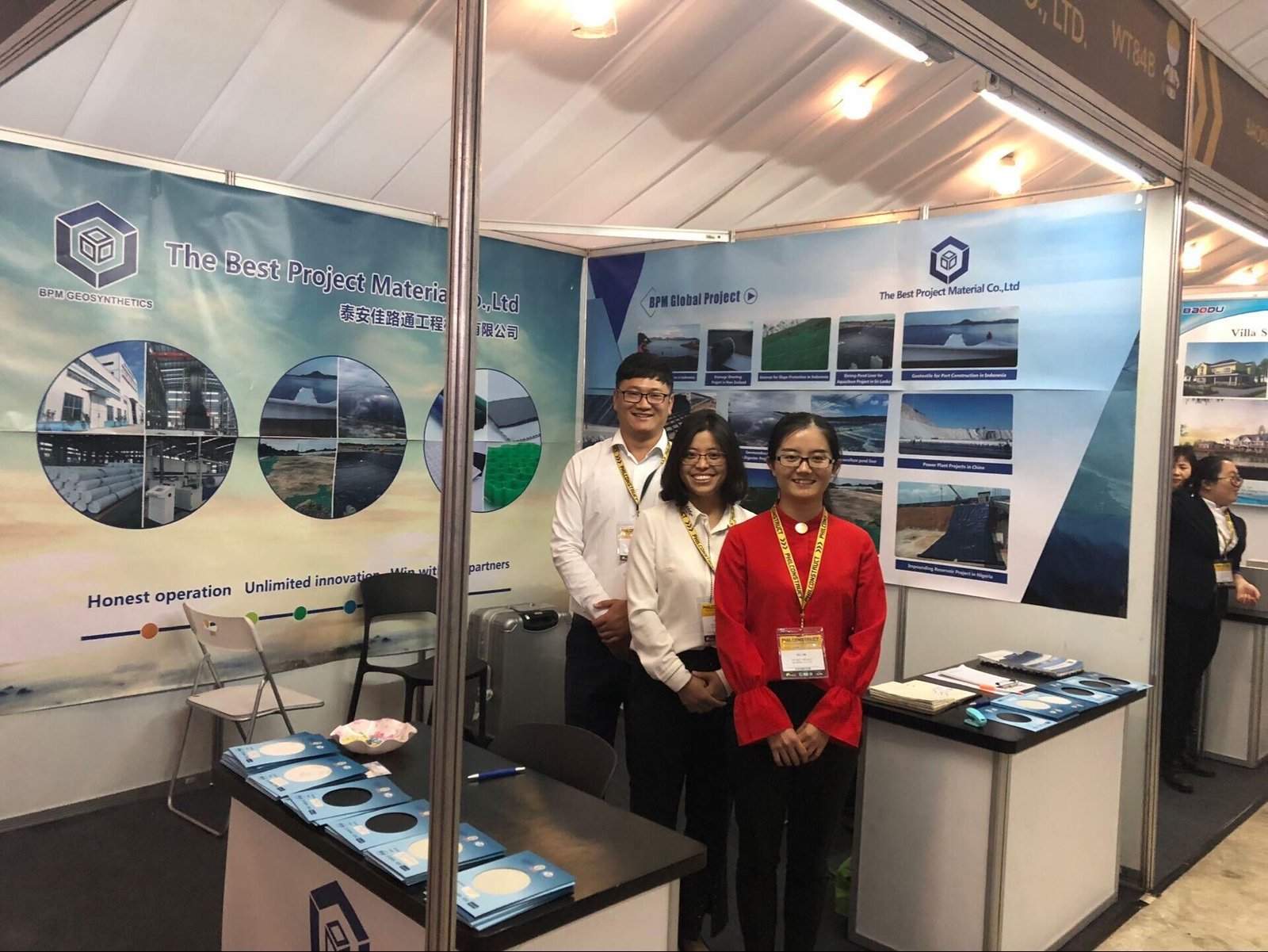 BPM Geosynthetic Products on Philconstruct Building Materials Exhibition
