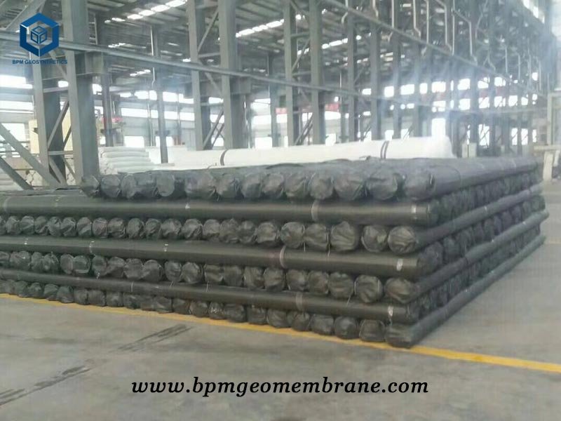 Black HDPE Liner Sheet for Salt Pond Lining Project in Indonesia