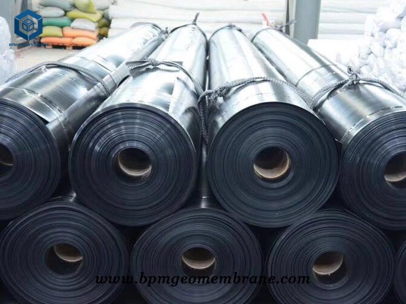 Black HDPE Liner Sheet for Salt Pond Lining in Indonesia