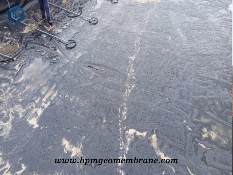 HDPE Liner Sheet for Salt Pond Lining Project in Indonesia