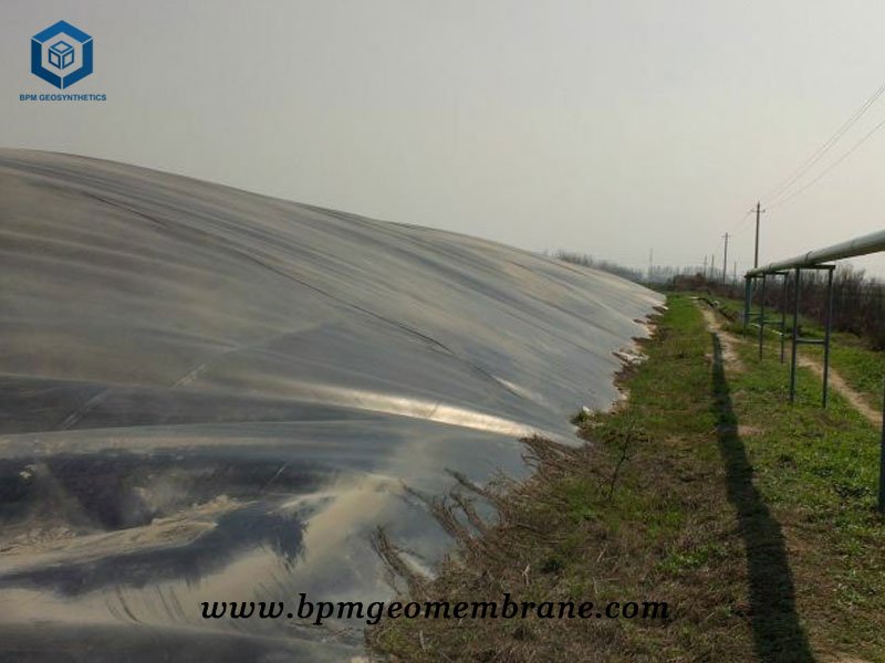 HDPE Pond Membrane Liner for Biogas Digester Project in Mexico
