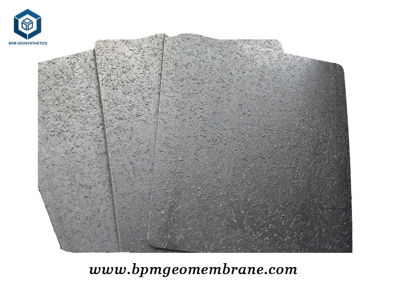 Newly Developed Textured HDPE Geomembrane Put into Production