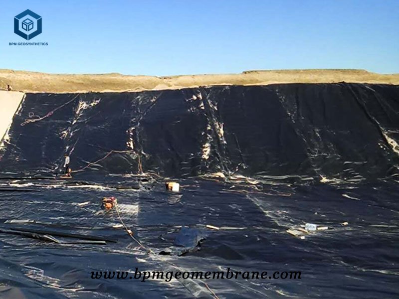 HDPE Waterproofing Membrane for Landfill Project in Philippines