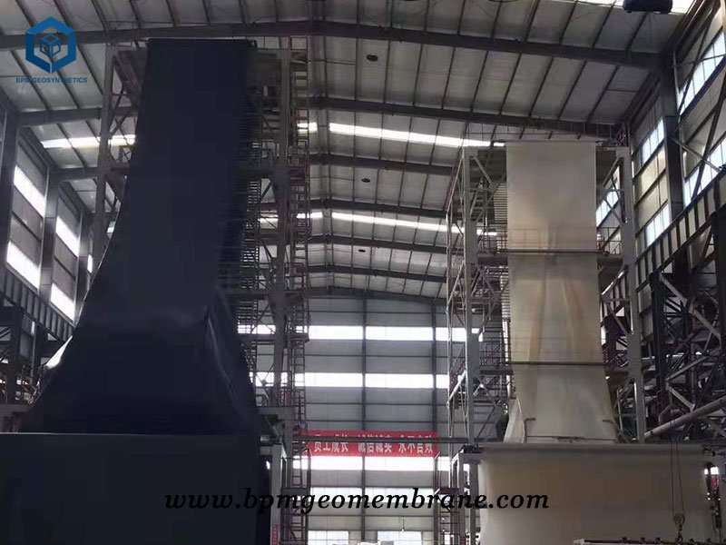 HDPE Membrane Liner for Coal Ash Collection Project in Indonesia