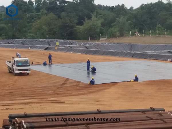 Outdoor Pond Liner for Aquaculture Farm Projects in Indonesia