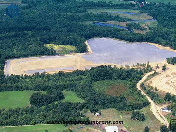 HDPE Waterproof Geomembrane Liner for Landfill Project in Chile