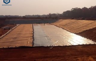 Smooth and Textured Géomembrane for Tailings Project DRC