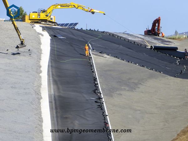 Textured HDPE Liner for Mining Projects in Peru