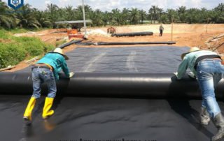 45 Mil Pond Liner For Water Storage Pond in Kenya