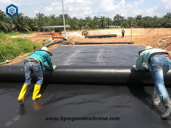 45 Mil Pond Liner For Water Storage Pond in Kenya