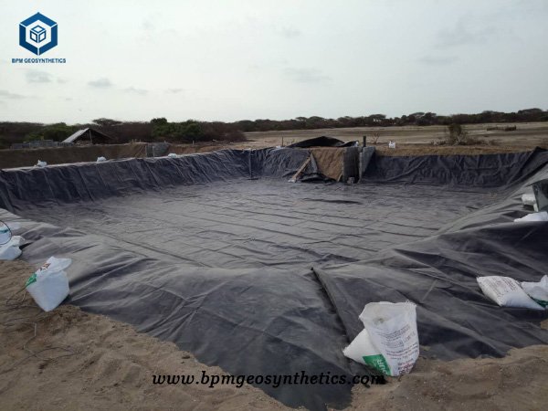 LDPE Pond Liner for Aquaculture Project in United States