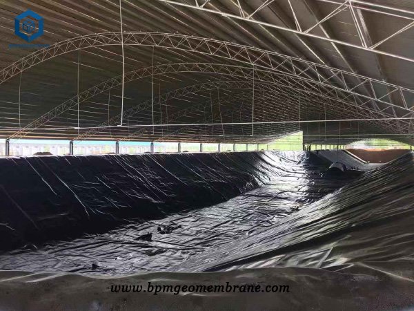 Pond Liner Installation for Evaporation pond Project in Morocco