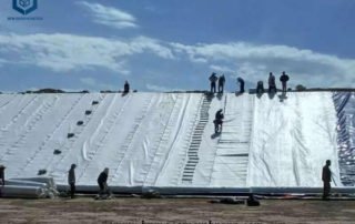 Geomembrane Composite Liner for Artificial Lake Project in Thailand