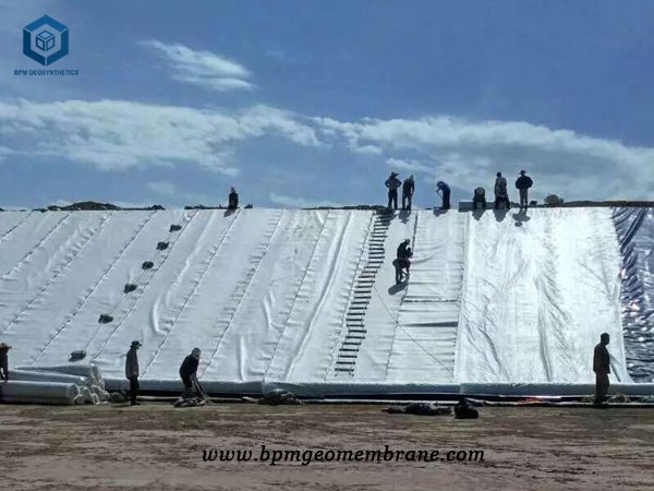 Geomembrane Composite Liner for Artificial Lake Project in Thailand Geomembrane Composite Liner for Artificial Lake Project in Thailand