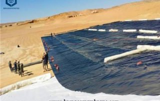 HDPE Dam Lining Material for Dam Project in Kenya