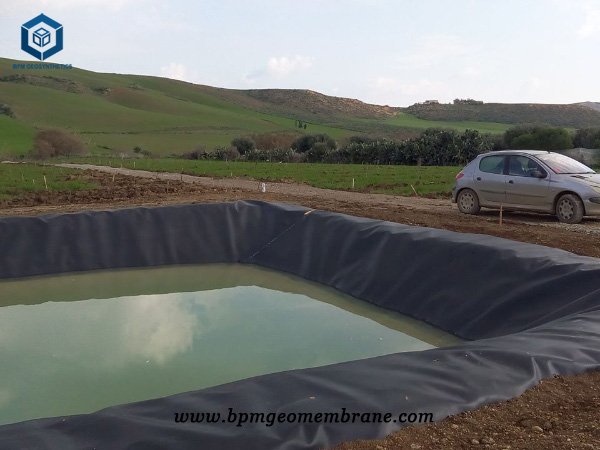 HDPE Irrigation Pond Liner for Agricultural Water Storage in Malaysia