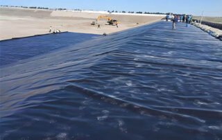 Geomembrana HDPE 2 mm for Canal Lining projects in Vietnam