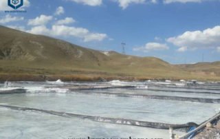 40 mil HDPE Liner for Salt Evaporation Ponds in Turkey