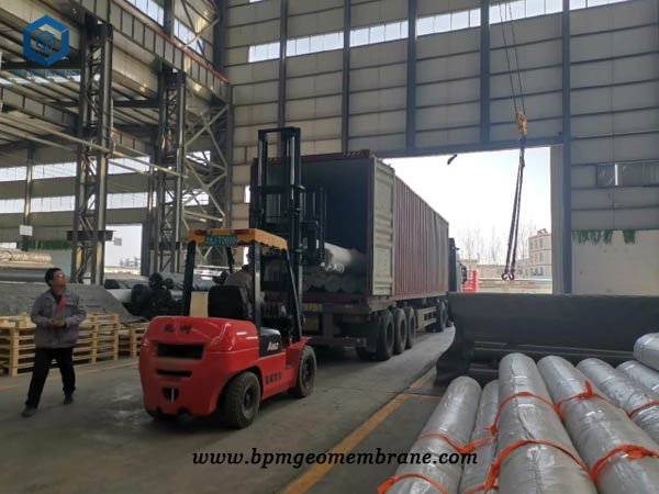 High Density Polyethylene Roll for landfill project in Chile