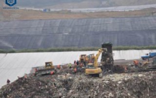 High Density Polyethylene Roll for landfill projects in Chile
