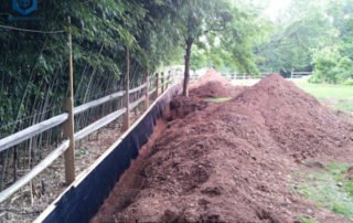 Root Barrier Membrane for garden Project in UAE