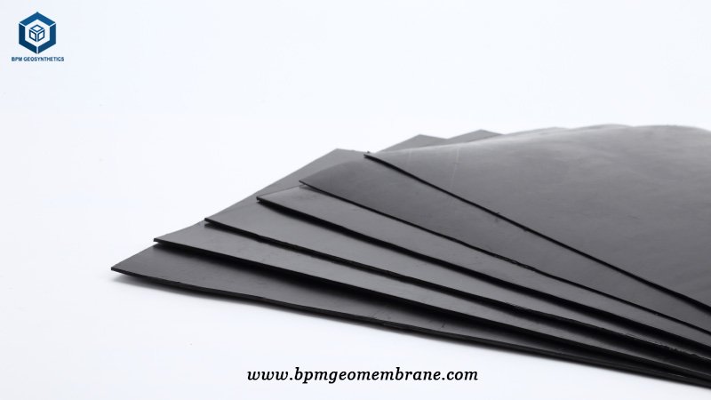 HDPE Geomembrane for Oil Pit in Myanmar