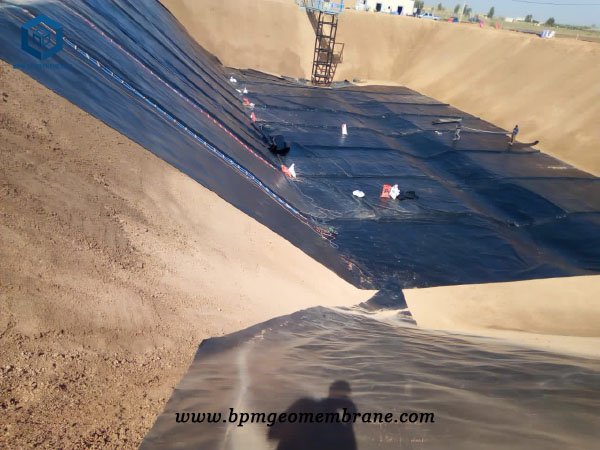 Geomembrane Pond Liner for Oxidation Pond Project in Thailand