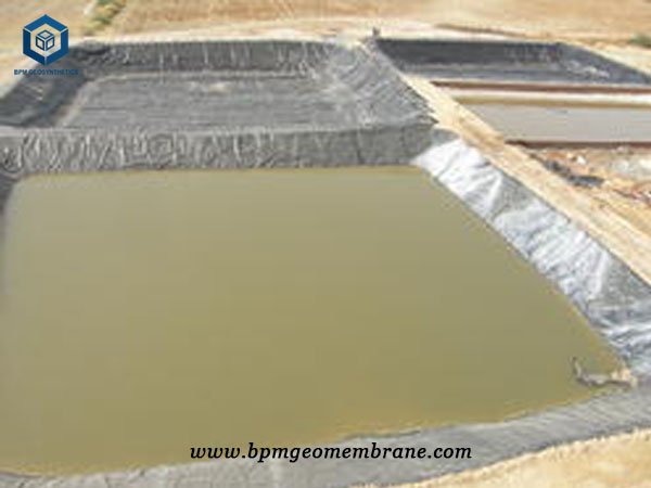 High Density Natural Pond Liner for fish Farm project in Bangladesh