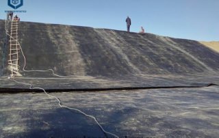 Geomembrane Liner for Ecology Pond Project in Indonesia