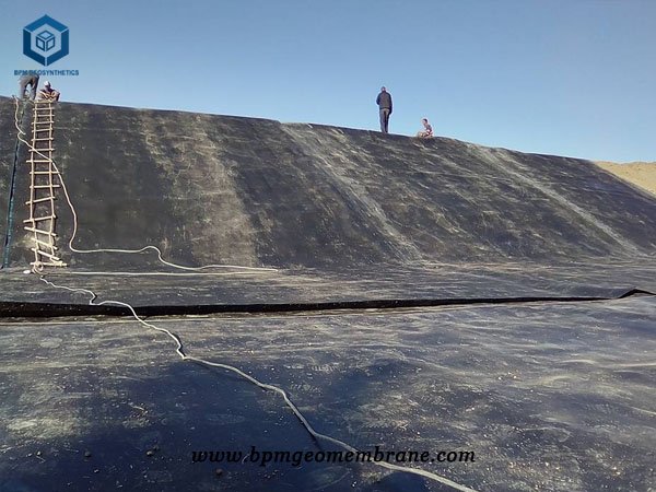 Geomembrane Liner for Ecology Pond Project in Indonesia