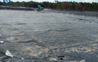 HDPE Fish Safe Pond Liner for Aquaculture Farm Construction in Indonesia