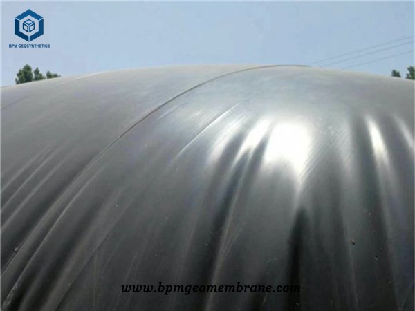 Black HDPE Pond Liner for Biogas Digester Project in Cambodia