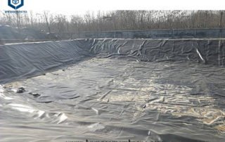 Black Plastic Pond Liner for Biogas Digesters Projects in Cambodia