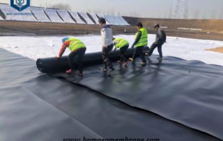 1.5 mm High Density Polyethylene Membrane for Oxidation Pond Project