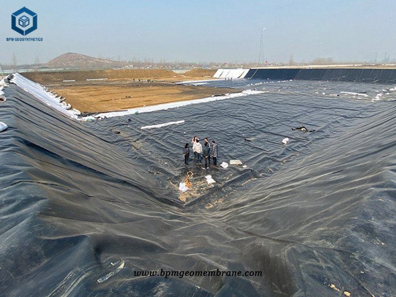 HDPE Geomembrane Pond Liners for Biogas Digester Project in Thailand