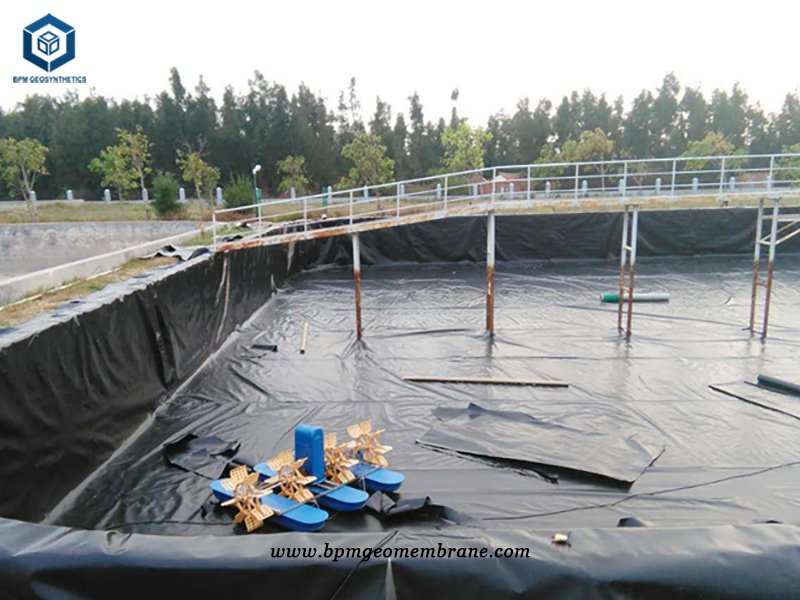 Smooth HDPE Membrane Liner for Aquaculture Farm in Vietnam