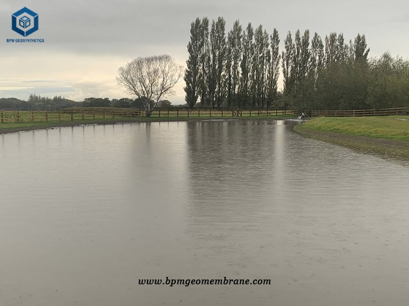 Deep Pond Liner for Wildlife Lake Lining Project in Peru