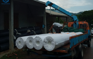 HDPE Geomembrana for Landfill Project in Grenada