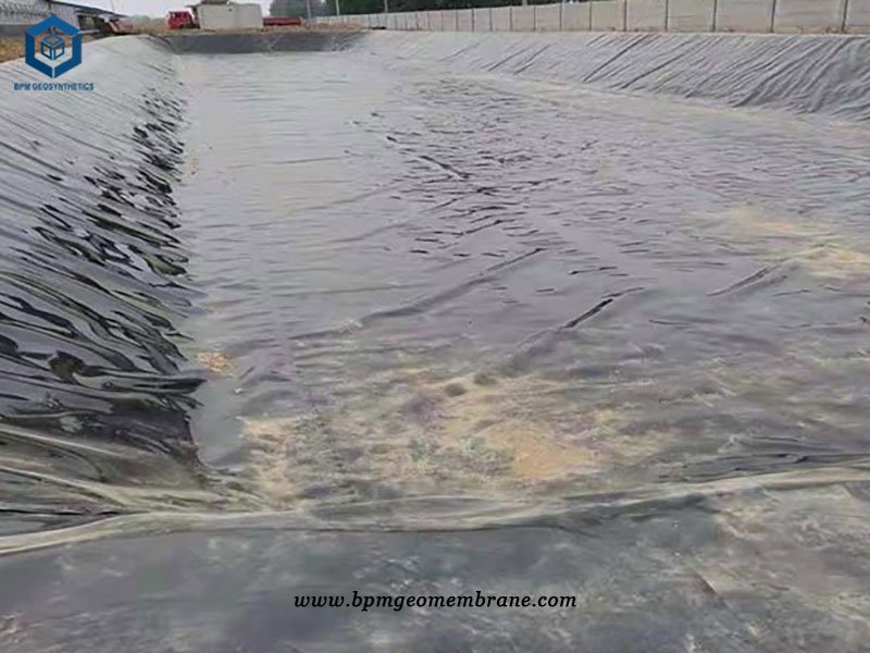 HDPE High Density Polyethylene Sheet for Biogas Containment Systems in New Zealand