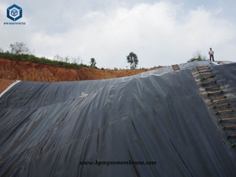 2mm HDPE Liner for Landfill Projects in Thailand