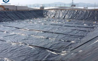 PVC Membrane Liner for fluorite Mine Processing Ponds in Mongolia