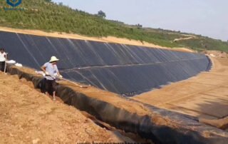 Plastic Sheet for Fish Pond Projects in Thailand